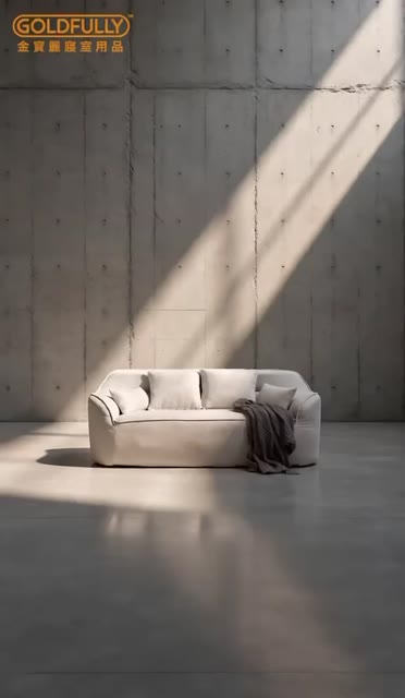 Expanding Sofa Reveal — Furniture product demonstration